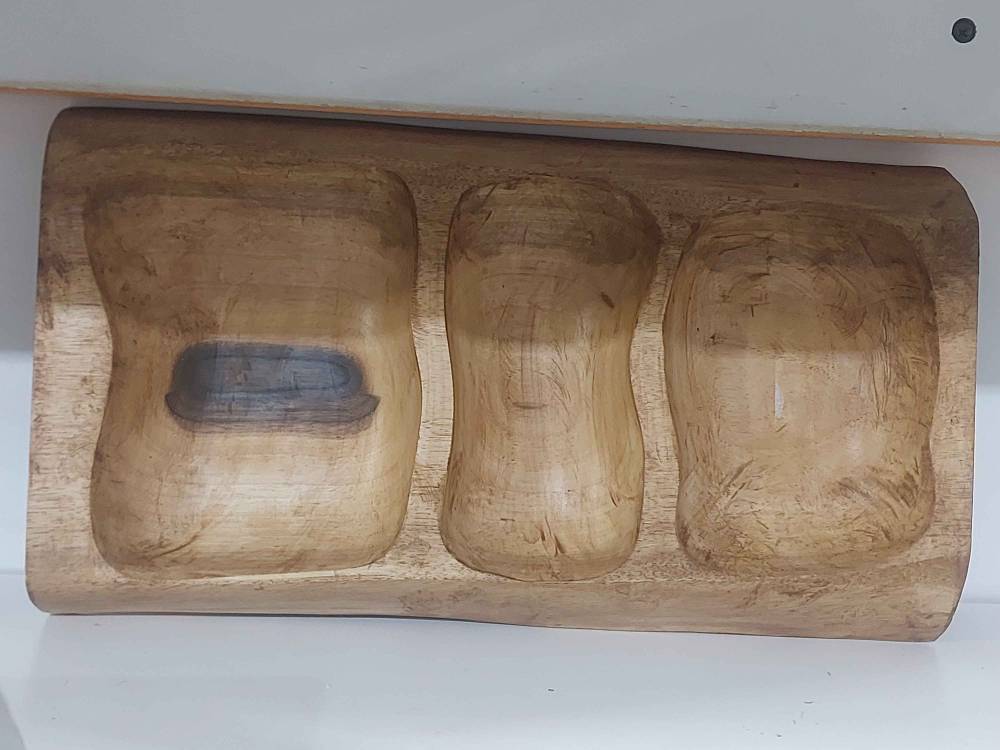 اردو خوری با چوب گردو دست ساز